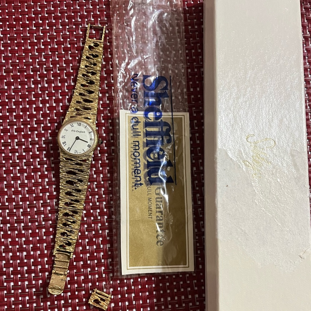 NOS Old English Ladies Wristwatch